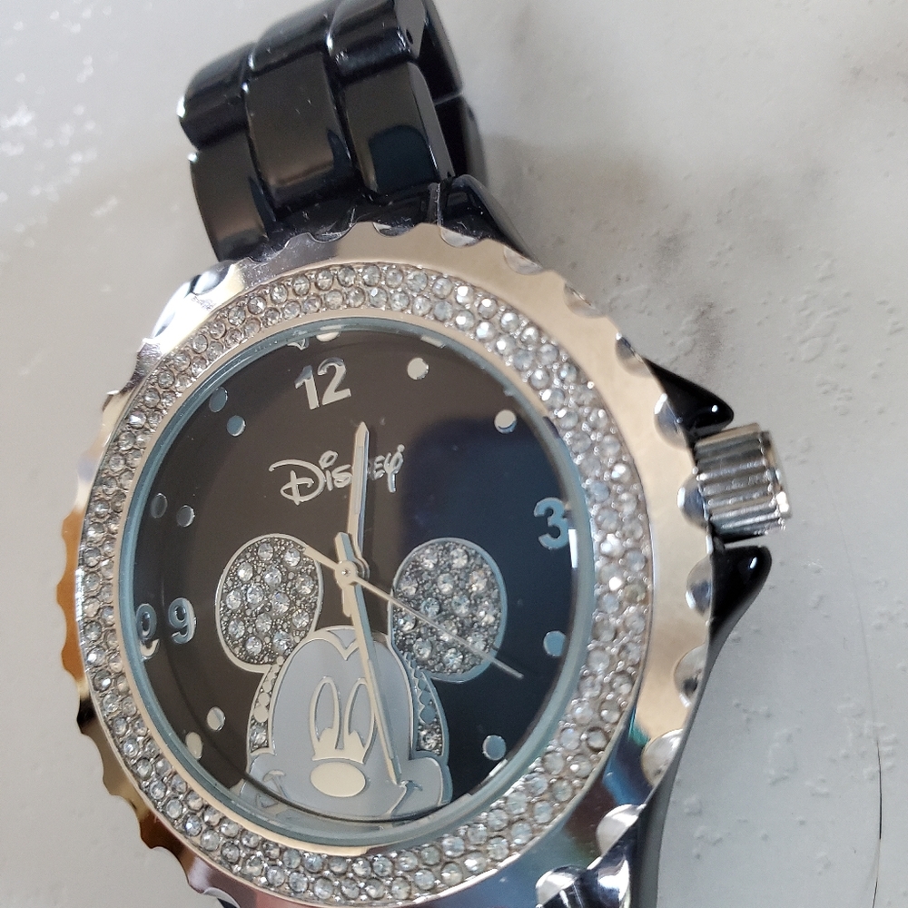 Mickey Mouse Peekaboo Women's Crystal Watch - Picture 13 of 16